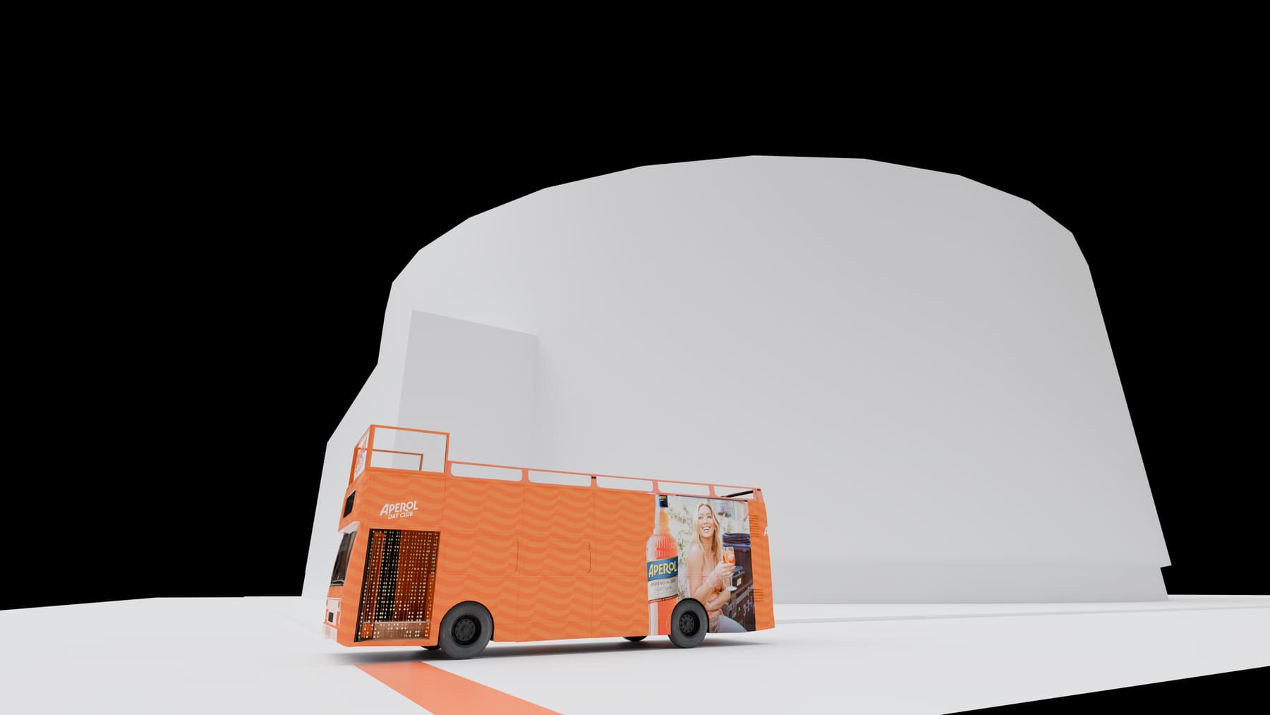 Hilary Duff × Aperol Tour Bus