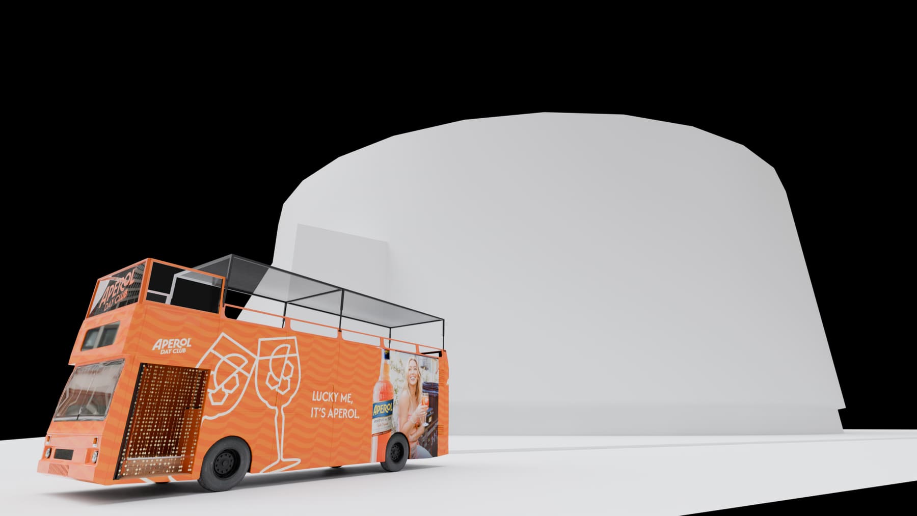 Hilary Duff × Aperol Tour Bus