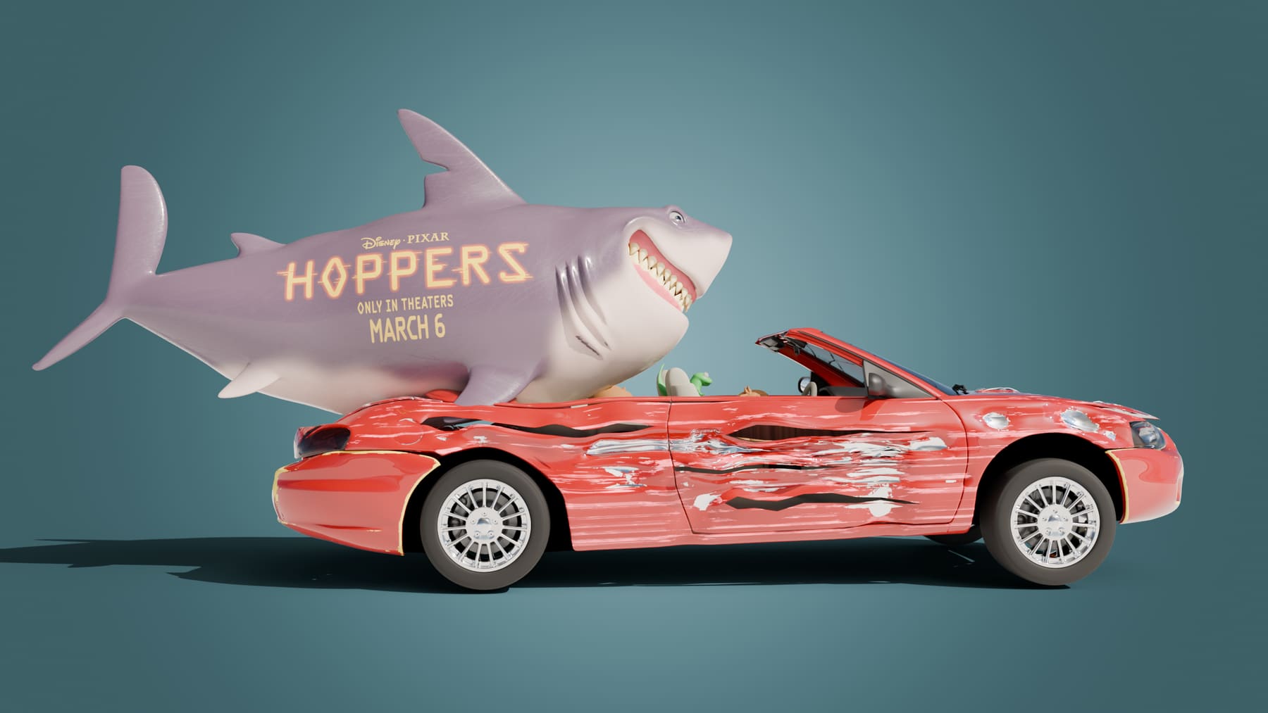 Hoppers Shark Ride