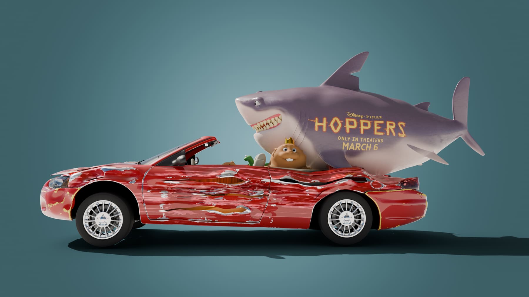 Hoppers Shark Ride