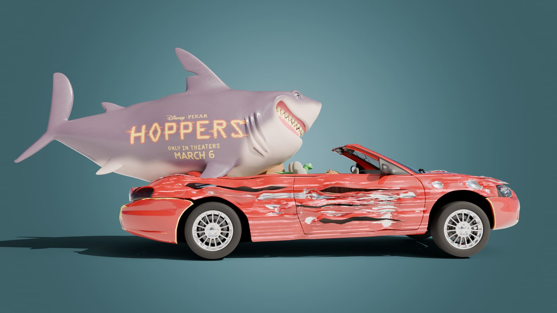 Hoppers Shark Ride
