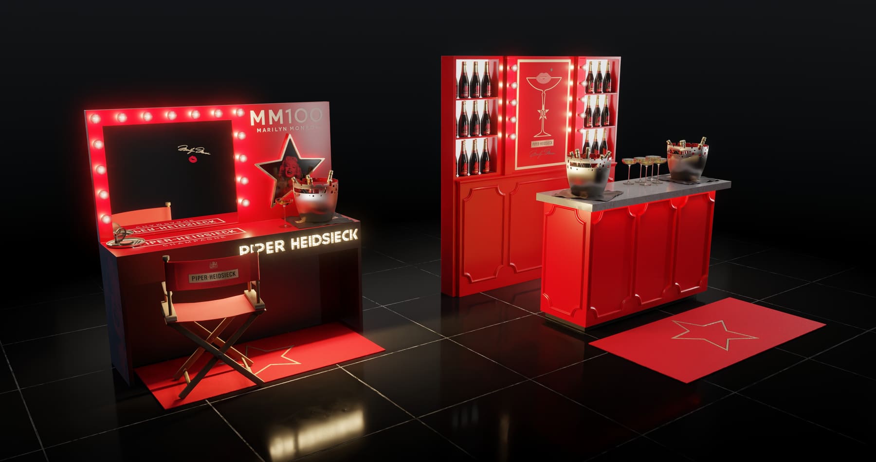Piper-Heidsieck × Marilyn