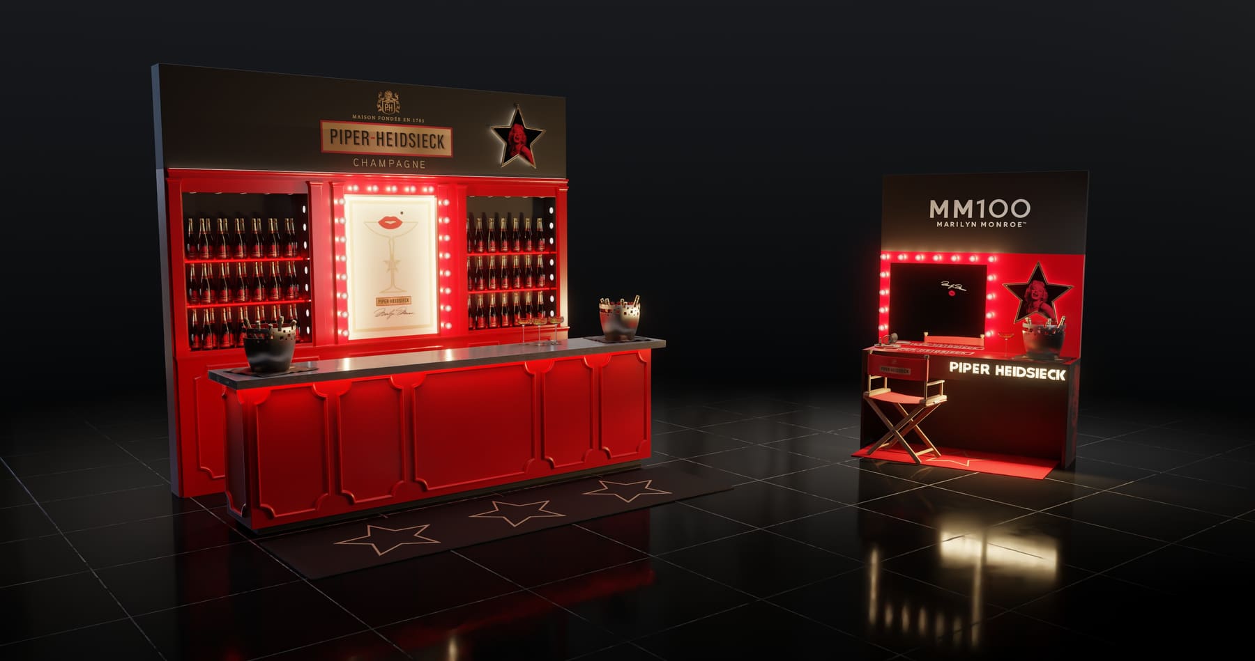 Piper-Heidsieck × Marilyn