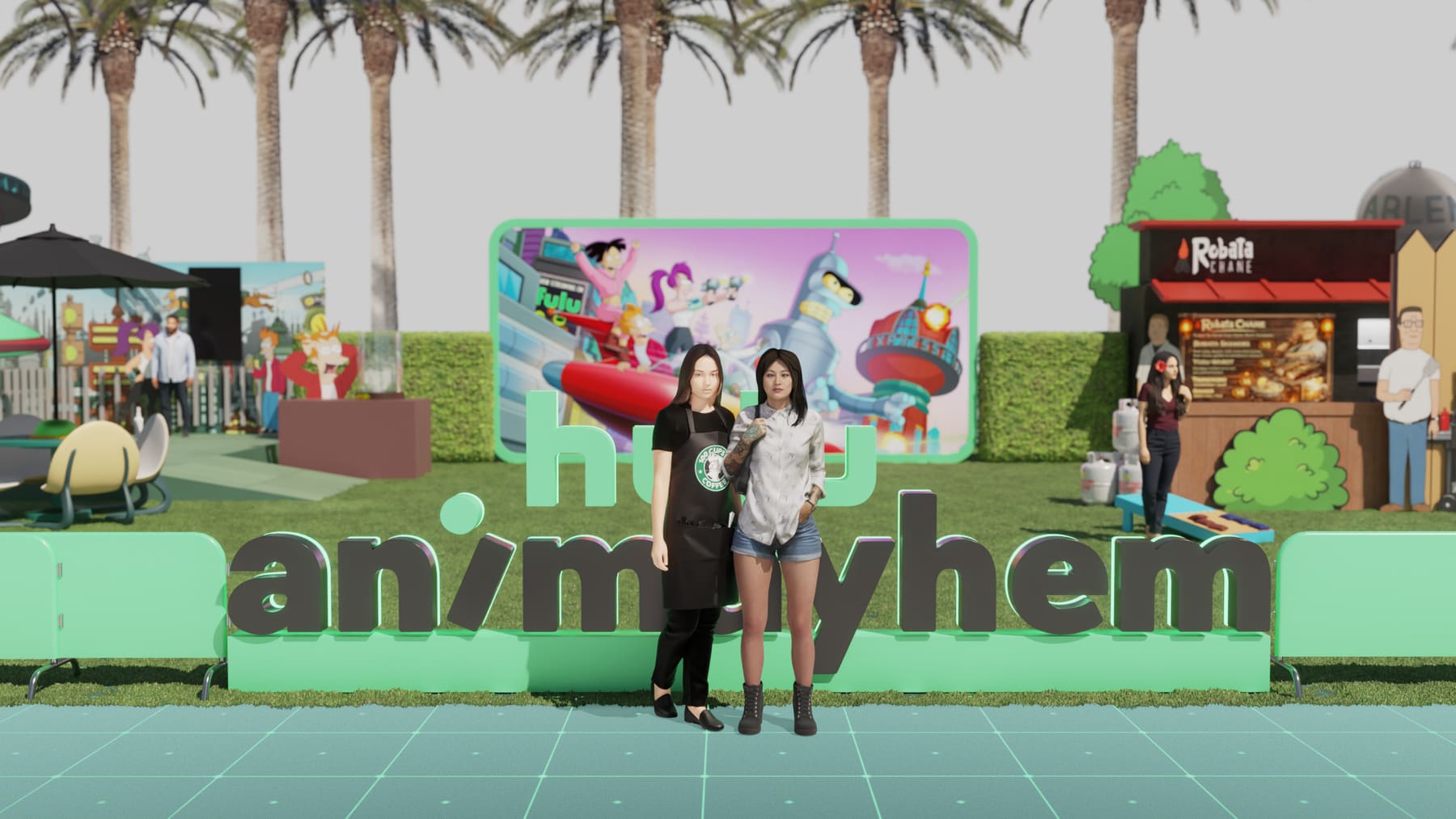 SDCC × Hulu Animayhem