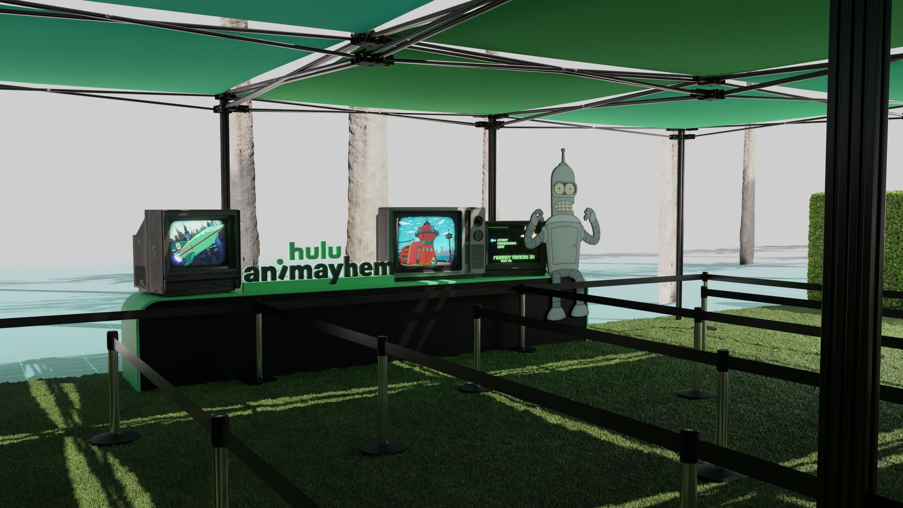 SDCC × Hulu Animayhem