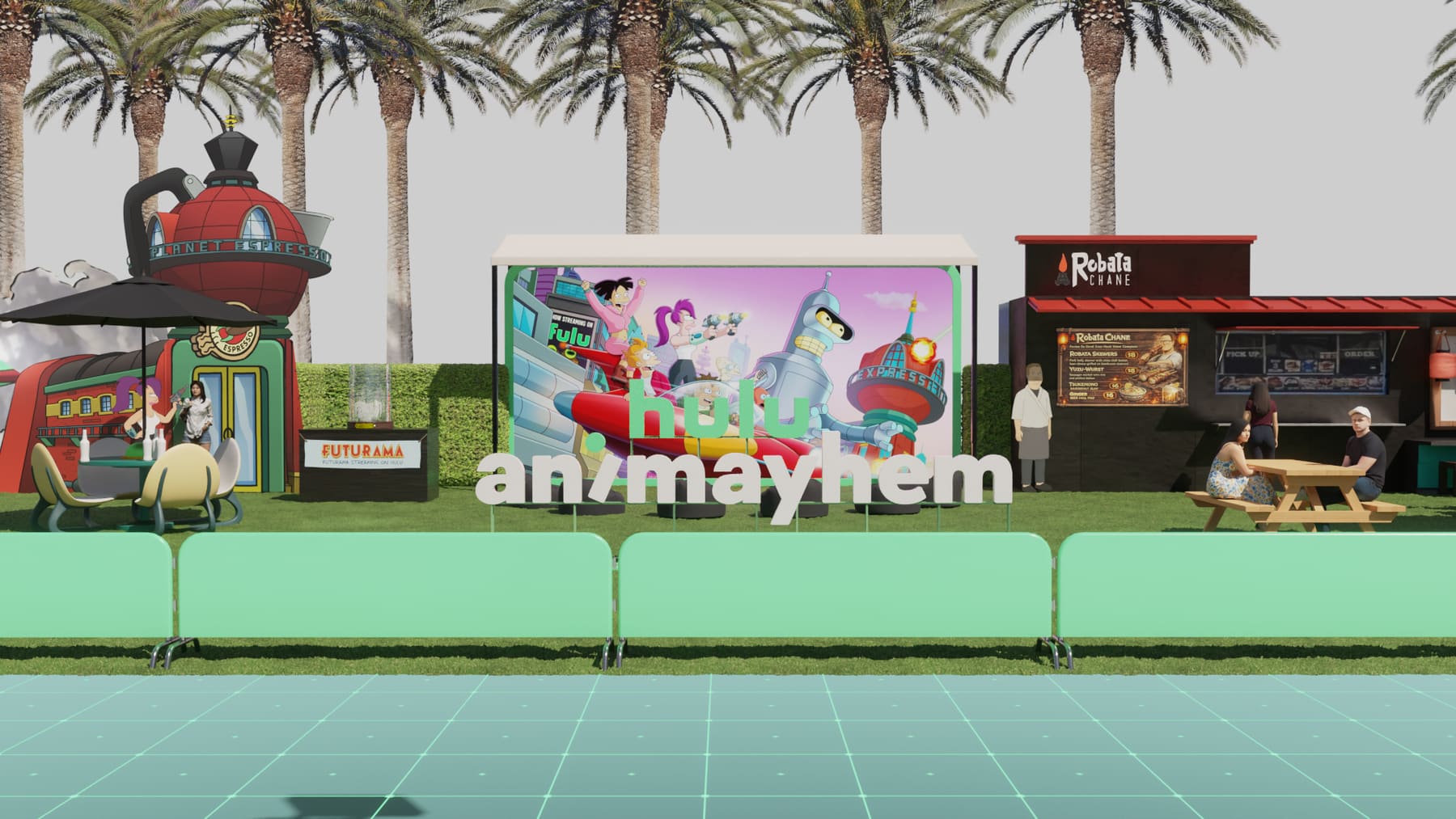 SDCC × Hulu Animayhem