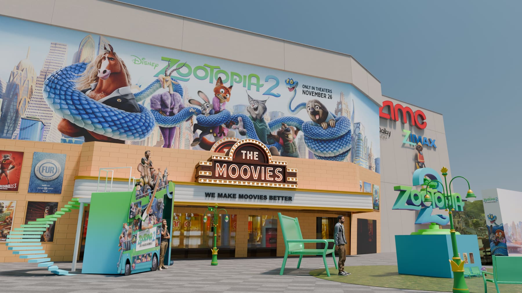 Zootopia Town Square