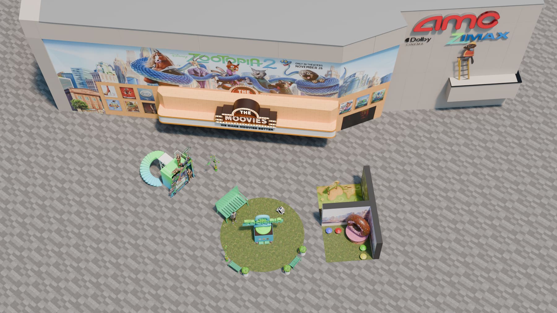 Zootopia Town Square