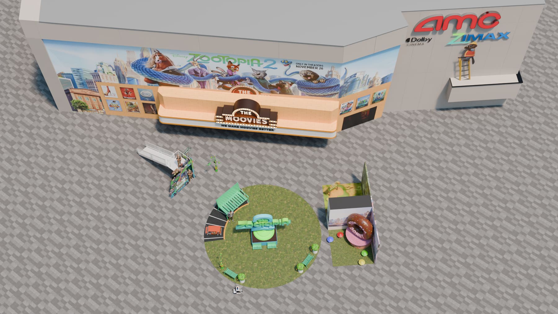 Zootopia Town Square